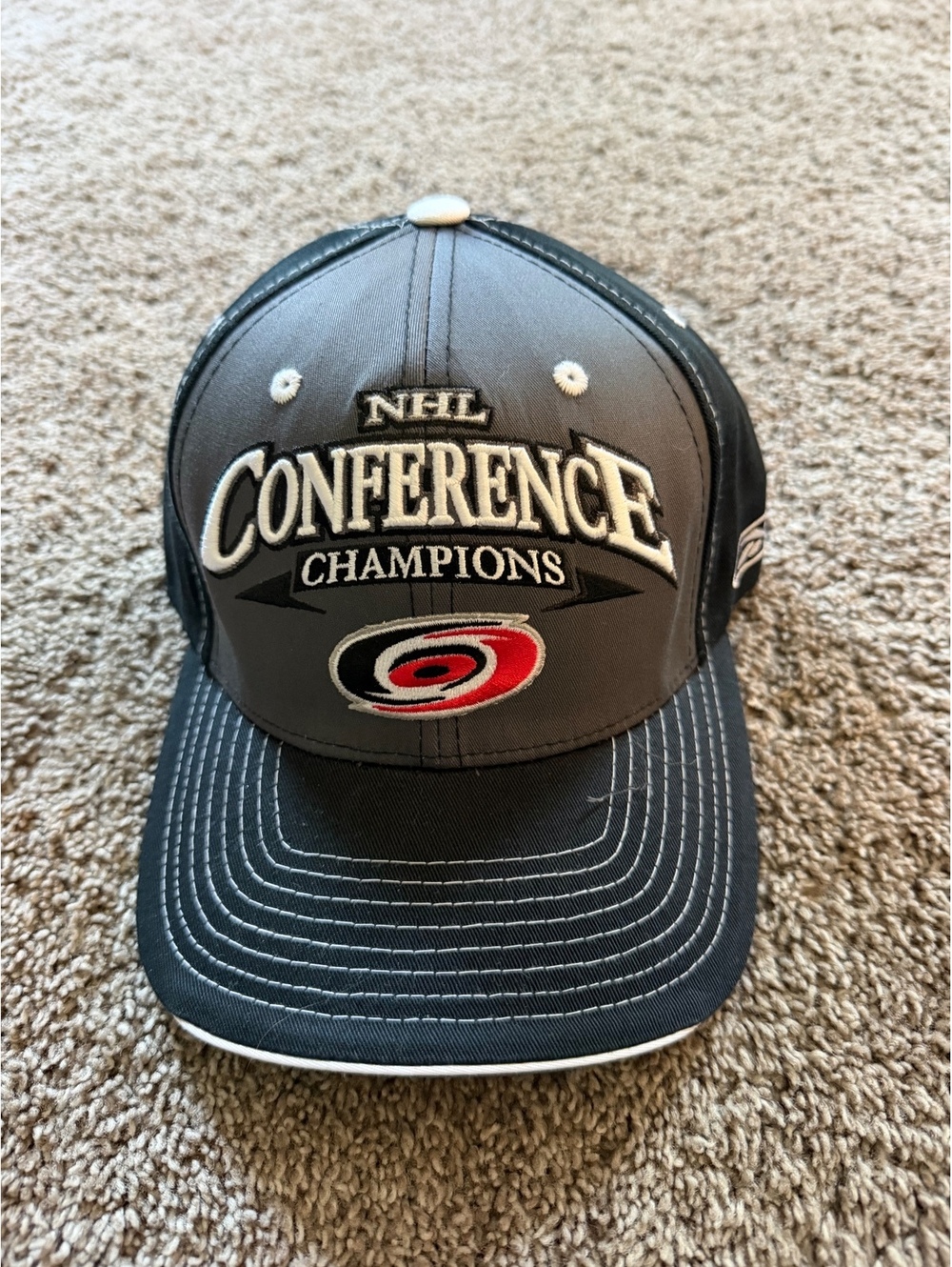 Reebok NHL Conference Champions Carolina Hurricanes Adjustable Hat